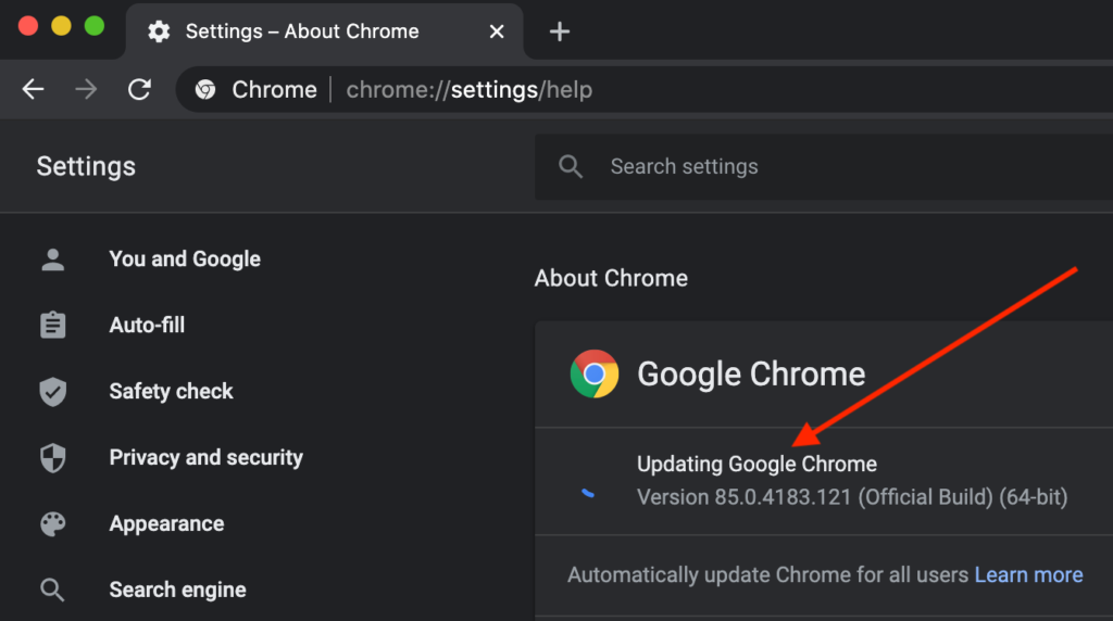 Fix Google Chrome 'Aw Snap' on Mac - MacVangelist